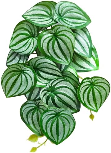Woyrise Fake Reptile Plants for Terrarium,Tank Decor, Artificial Plant