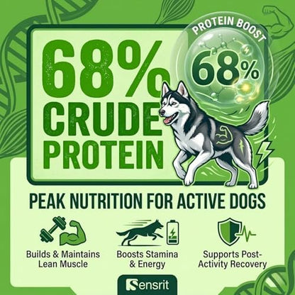 100% Dried Chicken Slices Dog Treats - 120g Single Ingredient Jerky, High Protein (68%) Real Chicken Breast Snacks, Natural Training Rewards for All Dogs, Grain-Free & Low Fat