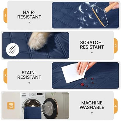 Luciphia Waterproof Couch Cover for Dogs, Non-Slip Pet Sofa Protector