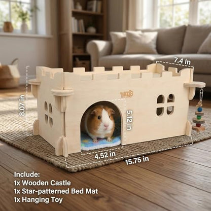 Castle Chinchilla House, Guinea Pig Hideout
