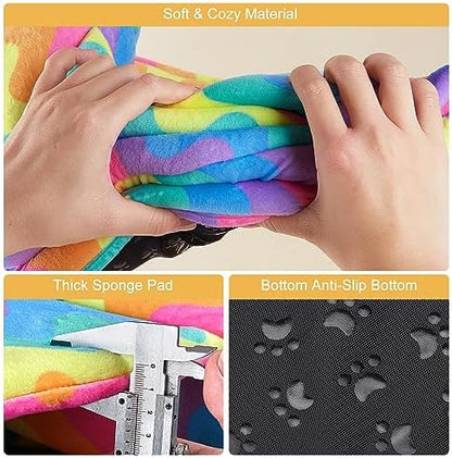 Unicorn Catcher Washable Guinea Pig Hideout Large Cozy Bed for Small Pets