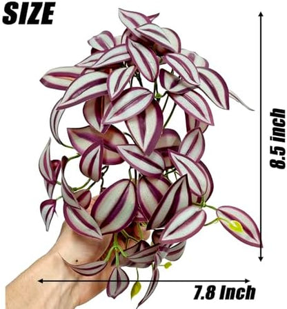 Woyrise Fake Reptile Plants for Terrarium,Tank Decor, Artificial Plant