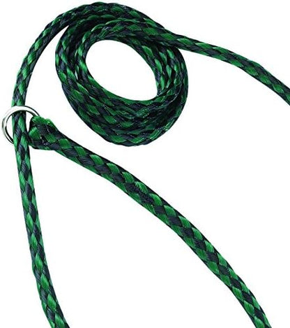 Guardian Gear Animal-Control O-Ring Slide Leads, 5' Long x ⅝" Wide, 12-Pack, Assorted Colors