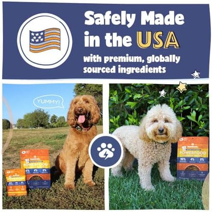 Pawstruck Air Dried Dog Food with Real Chicken, Grain-Free, Made in USA & Vet Recommended, High Protein Limited Ingredient Full-Feed for All Breeds & Ages, 10-lbs