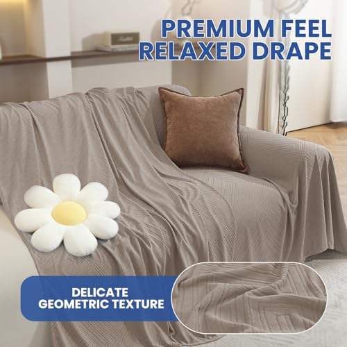 Pet Couch Cover for Dogs, Armchair Covers, Washable, Khaki
