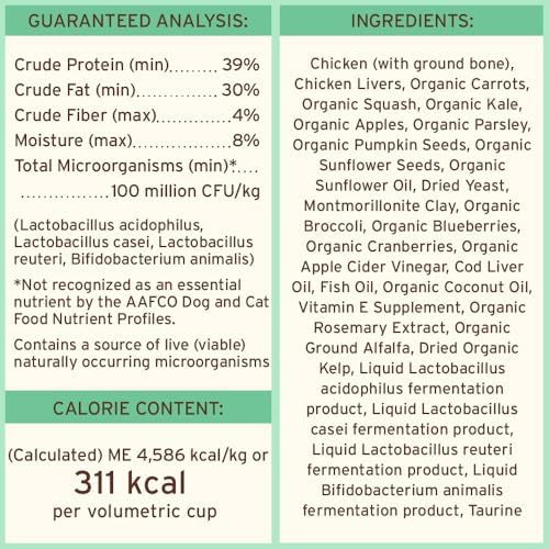 Primal Pronto Mini Nuggets, Freeze Dried Dog Food, Chicken, 25 oz (2 Pack)