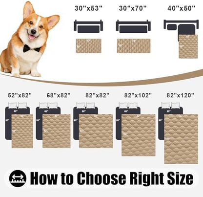 Smiry Waterproof Dog Bed Cover Blanket, Reversible Pet Blanket