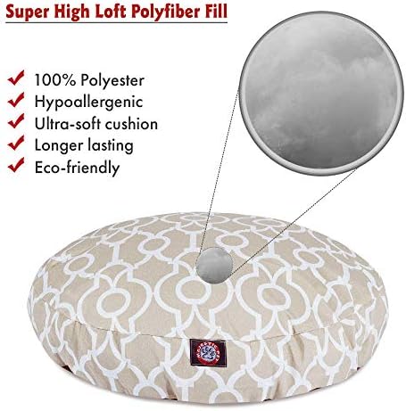 Majestic Pet Athens Sand Small Round Pet Bed