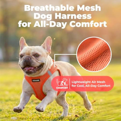 Voyager Step-in Air Dog Vest Harness - Orange, X-Small