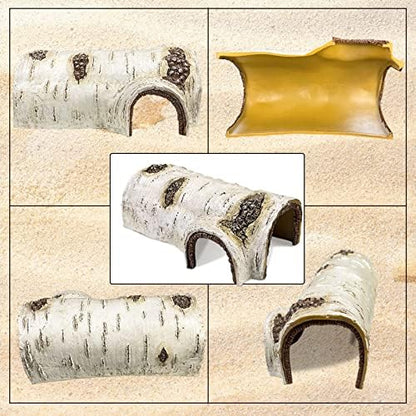 Reptile Hide Caves Simulation Tree Hideout Snake Hide - Large