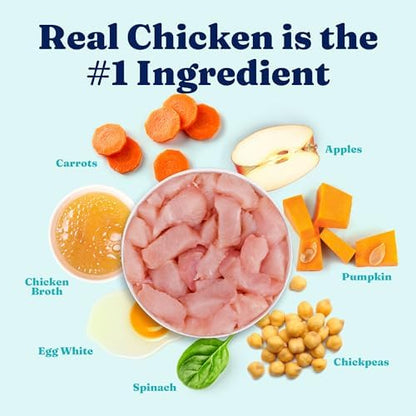 Solid Gold Small Breed Chicken Wet Dog Food Topper, Adult & Puppies, 12ct