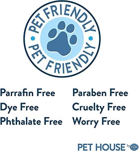 Pet House Scented Wax Melts Long-Lasting, Pet-Friendly Plant Based, Wax Melts for Home, Vanilla Sandalwood and Vanilla Creme Brulee 3 OZ Each, 2 Pack
