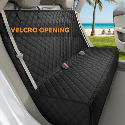 PETICON Waterproof Pet Bench Seat Covers for Midsize & Large SUVs