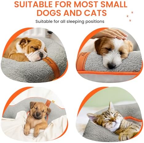 HiPetpy Dog Pillow, Soft Dog Pillows for Dogs, Head & Neck Support for Dog