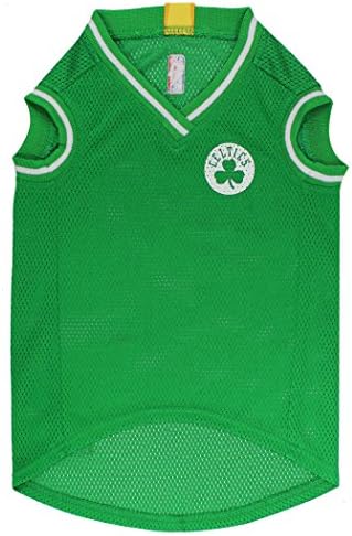 Pets First NBA BOSTON CELTICS DOG Jersey, Large - Tank Top Basketball Pet Jersey