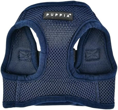 PUPPIA International PUAH305NYLG Soft Harness B Vest, Large, Navy