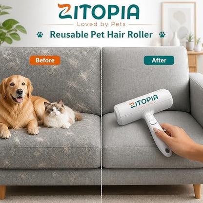 Pet Hair Remover Roller for Dogs & Cats, Furniture, Couch & Carpet