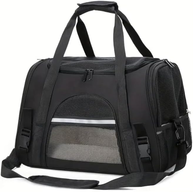 Cat Carrier Bag, Airline Approved Soft Carrier for Cats & Small Dogs