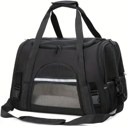 Cat Carrier Bag, Airline Approved Soft Carrier for Cats & Small Dogs