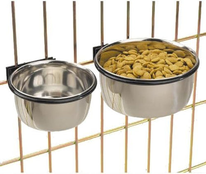ProSelect Stainless Steel Coop Cups — Versatile Coop Cups for Pet and Animal Cages, 26-Ounce