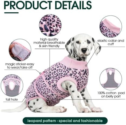 Kuoser Recovery Suit for Dogs After Surgery, Female Dog Onesie for Surgery
