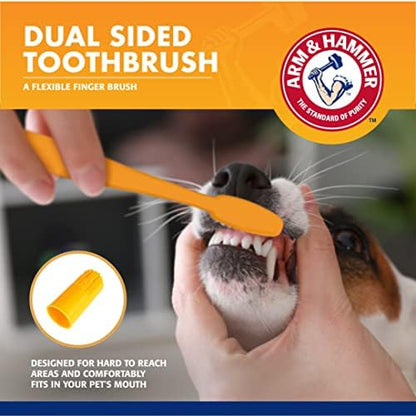 Arm & Hammer Dog Dental Care Fresh Breath Kit, Mint Flavor, 3-Pieces