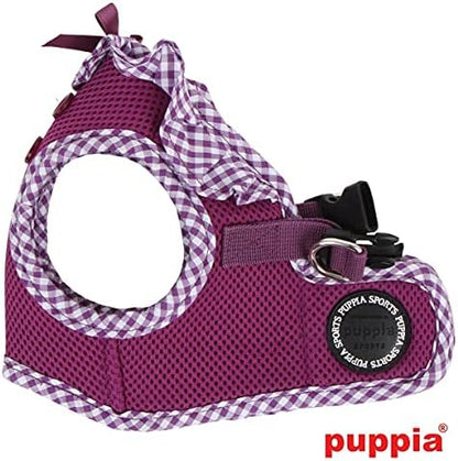 Puppia Vivien Vest Dog Harness Step-in All Season Mesh Cute No Pull No Choke Walking Training for Small Dog, Purple, Small