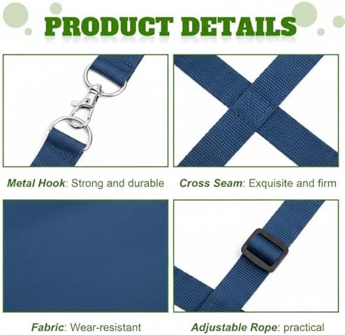 Tessco for you 1 Pcs Box Fan Holders for Horse Stall, Nylon Bag,Blue