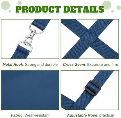 Tessco for you 1 Pcs Box Fan Holders for Horse Stall, Nylon Bag,Blue
