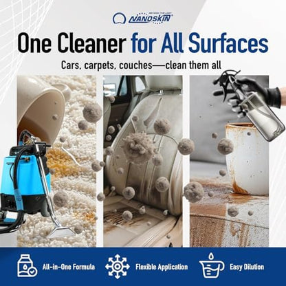 Nanoskin EXTRACTOR SHAMPOO for Low Foaming Carpet Cleaner, 55 Gallon