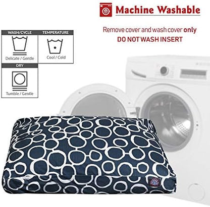 Majestic Pet Fusion Navy Medium Rectangle Pet Bed Large