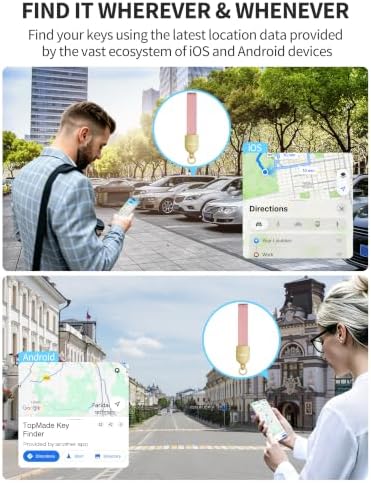Smart Keychain Tracker (iOS & Android), Universal Car Key Chains Finder