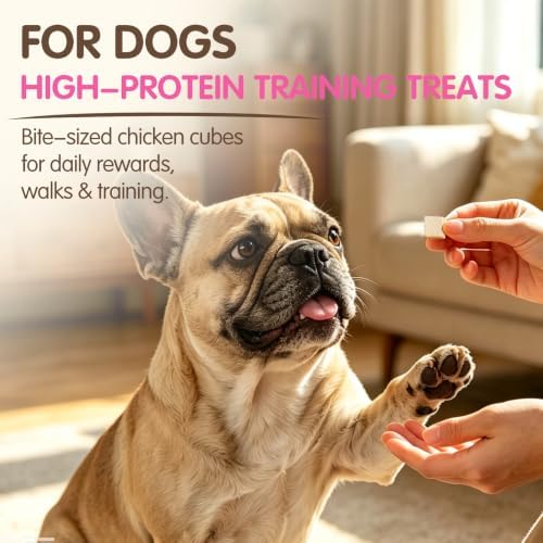 Freeze Dried Chicken Breast Treats for Dogs & Cats, 11.3 oz
