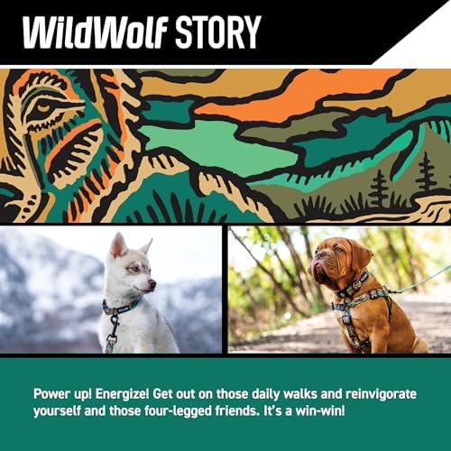 Wolfgang Venture Dog Harness Wildwolf Print Small