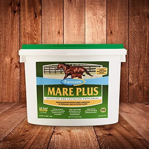 Farnam Mare Plus Gestation & Lactation Supplement, 5 Pounds, 40 Day Supply
