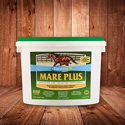 Farnam Mare Plus Gestation & Lactation Supplement, 5 Pounds, 40 Day Supply