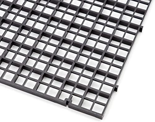 ALEGI 12 Pcs Aquarium Fish Tank Divider Plastic Egg Crate, L