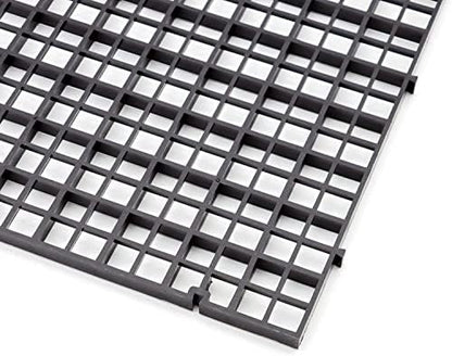 ALEGI 12 Pcs Aquarium Fish Tank Divider Plastic Egg Crate, L