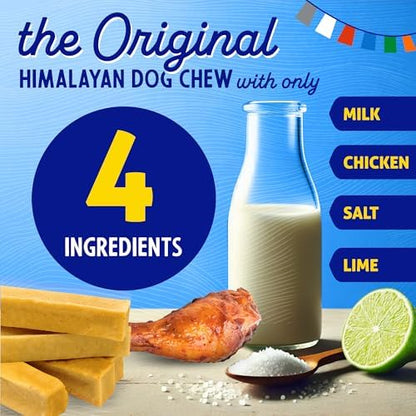 Himalayan Dog Chew, Chicken Yak Cheese Dog Chews, 1 Medium Yak Chew