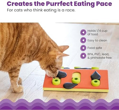 Catstages Nina Ottosson Melon Madness Puzzle & Play Cat Toy, 10.6"