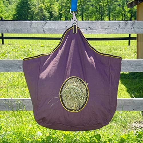 Rosemarie Horse Bucket Strap Hangers,Horse Suppliers Adjustable Nylon Straps up to 700 lbs for Hay Nets, Water Buckets,Hanging-Pratical and Easy Use(4 Pack) (Blue)