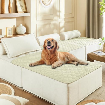 gogobunny Waterproof Blanket for Dogs，Couch Covers for Sectional Sofa