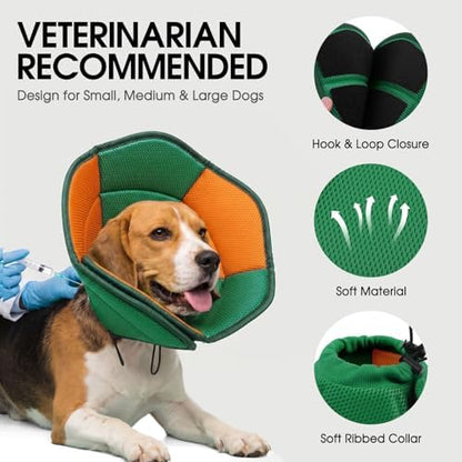 Dog Cones for Medium Dogs Soft Cone for Dogs to Stop Licking