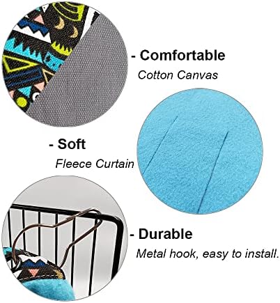 RIOUSSI Guinea Pig Hideout Hideaway Corner Fleece Toys Cage Accessories