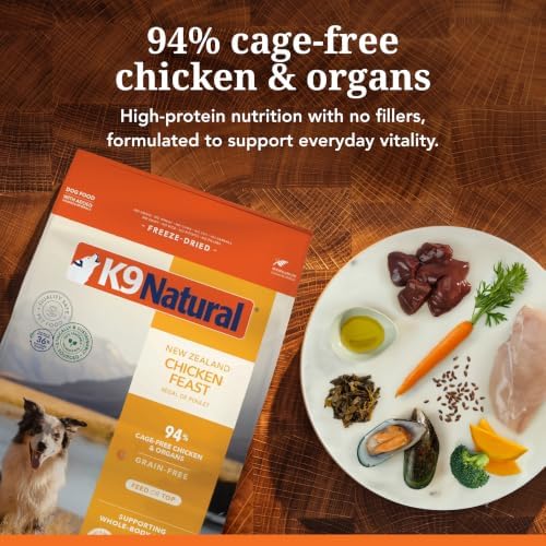 K9 Natural - Freeze Dried High Protein Grain-Free Dog Food Or Topper