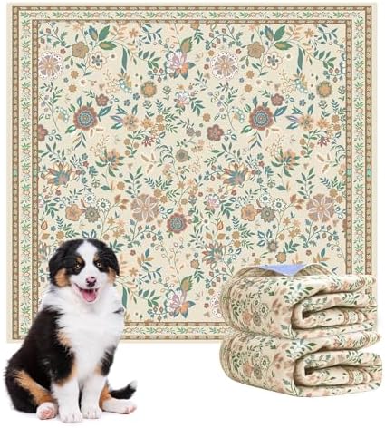 Washable Pee Pad for Dogs, 2 Pack Extra Large Puppy Pads, 48"x48"