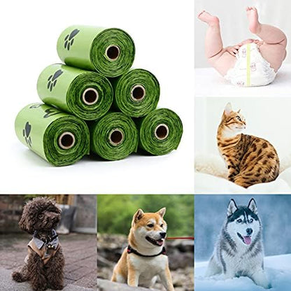 Dog Poop Bags Rolls with Dispenser Extra Thick Leak Proof 280Ct Scented