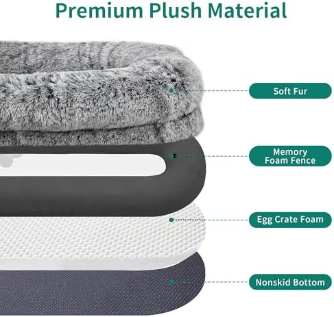 YITAHOME 79"x43" Dog Bed with Blanket and Pillow