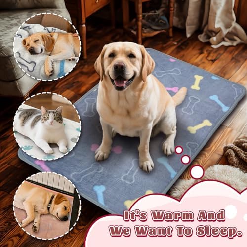 YedsIntu 6 Pcs Washable Guinea Pig Blankets Absorbent Small Animal Fleece Bedding Cage Liners Reusable Pet Pee Pad Sleep Mat Pad Cover for Hamster Ferret Rabbit Chinchilla Hedgehog (Grey, 20" x 30")