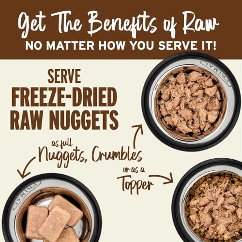 Primal Freeze Dried Raw Dog Food Nuggets, Duck, 14 oz